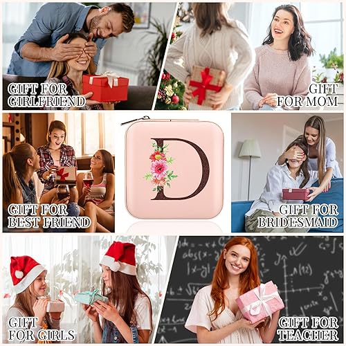 Miniatura 6 de Estuche de joyería imprescindible para viajes, accesorios de viaje esenciales para mujeres, adolescentes, niñas, regalos de moda, regalos de idea