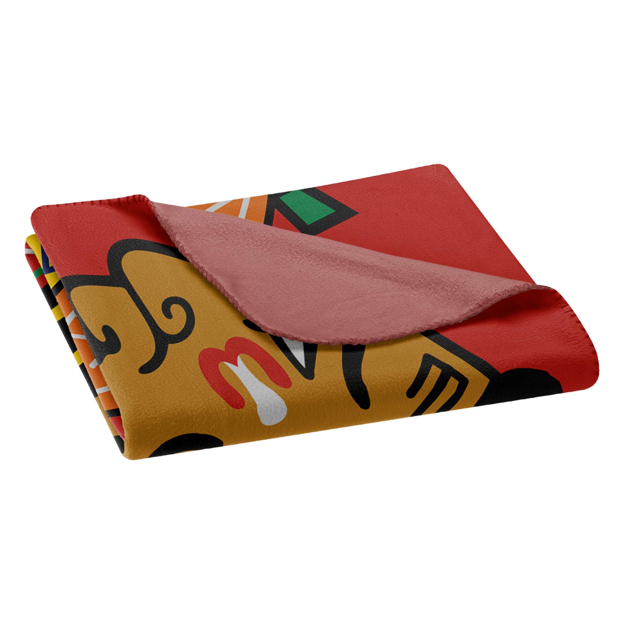 THE NORTHWEST COMPANY Coperta in Pile con Licenza Ufficiale NHL Fade Away, 127 x 152,4 cm, Multicolore