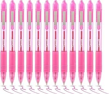 Amazon | ゼブラ Z-Grip スムースボールペン - ピンク (12本パック