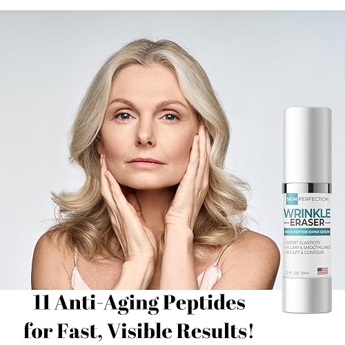 Miniatura 4 de Suero de péptido antienvejecimiento supercargado con borrador de arrugas que levanta visiblemente las empresas ácido hialurónico Argireline Snap 8