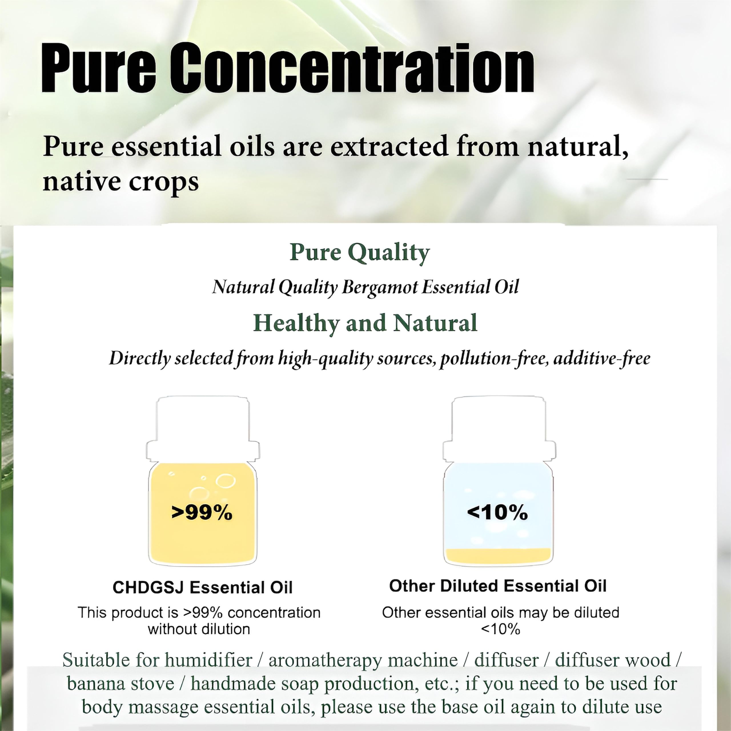 Olio Essenziale di Ambra Puro al 100% per aromaterapia, diffusore, Cura della Pelle, Produzione di Sapone per Candele, Olio aromatico di Ambra Biologico, Olio profumato Naturale(500ml)