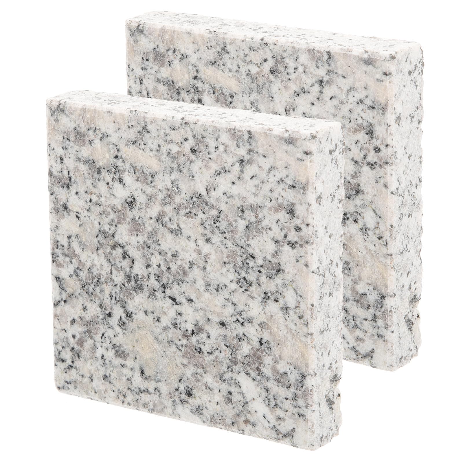 RORPOIR Small Animal Cooling Mat 2pcs Granite Marble Pet Cooling Mat for Hamsters Chinchillas and Guinea Pigs Keeps Pets Cool at Home Sturdy and Summer Accessory