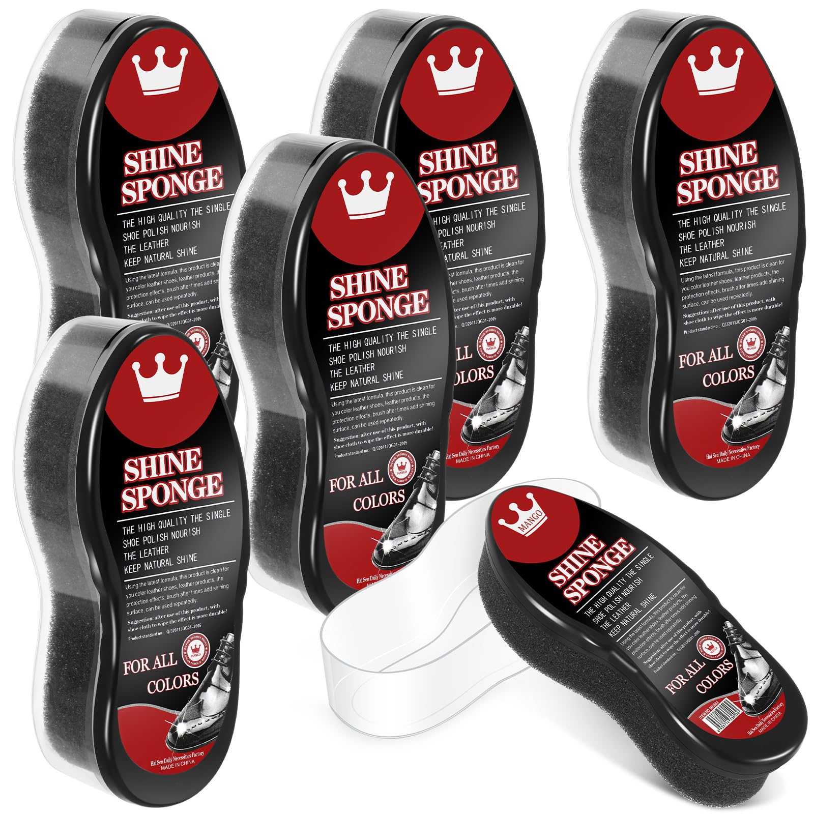 Loopeer Shoe Shine Sponge Set