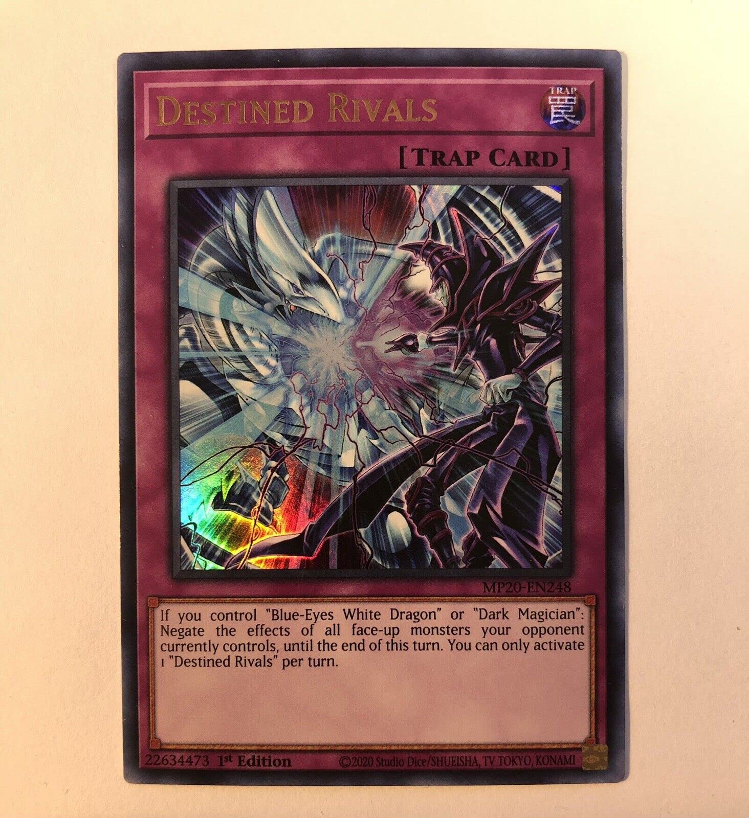 destined rivals yugioh card Destined Rivals MP20-EN248 Ultra Rare - 1st Edition NM