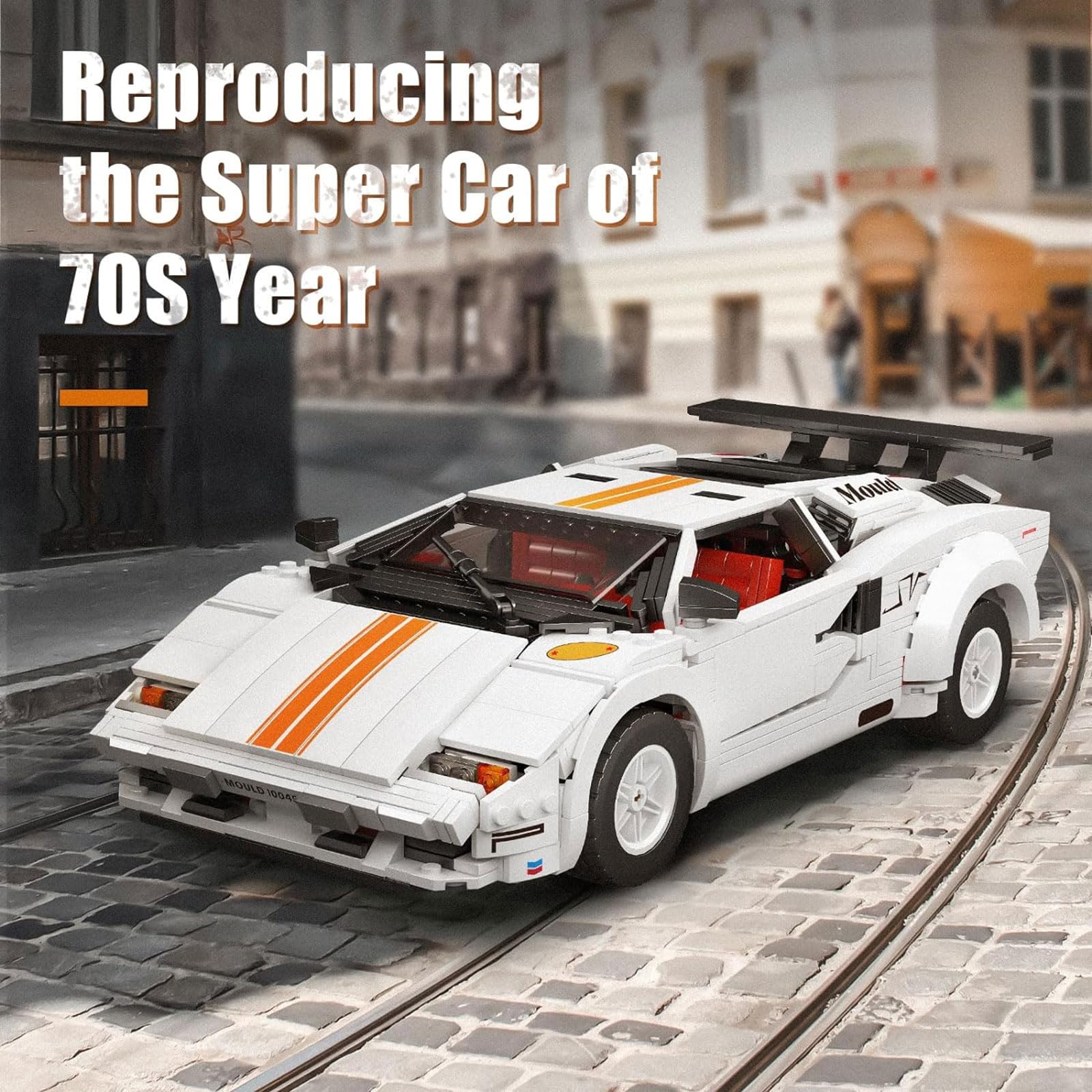 Mould King Collectible Sports Car Brick Set, 1349 Pieces Sports Car Model Kits, MOC Building Kit Toys Set for Adults - Image 2