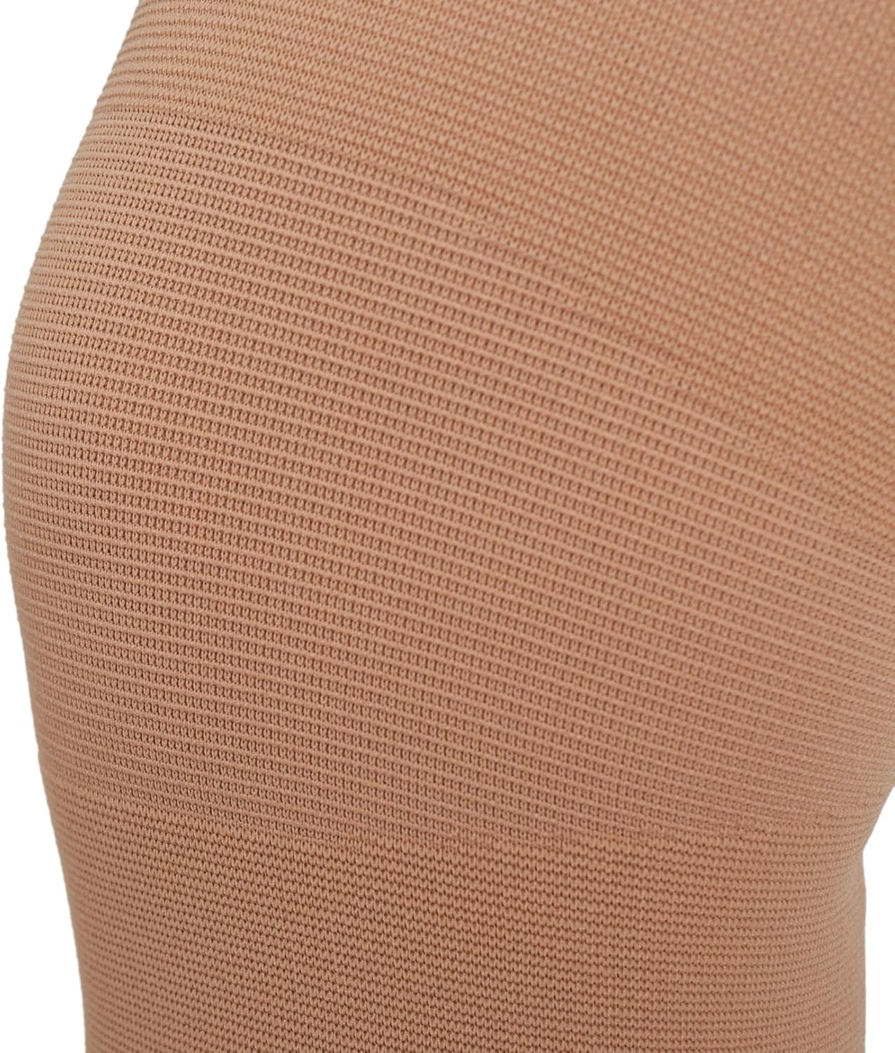 medi Seamless Knit Knee Support Compression Sleeve w/Band Beige XS