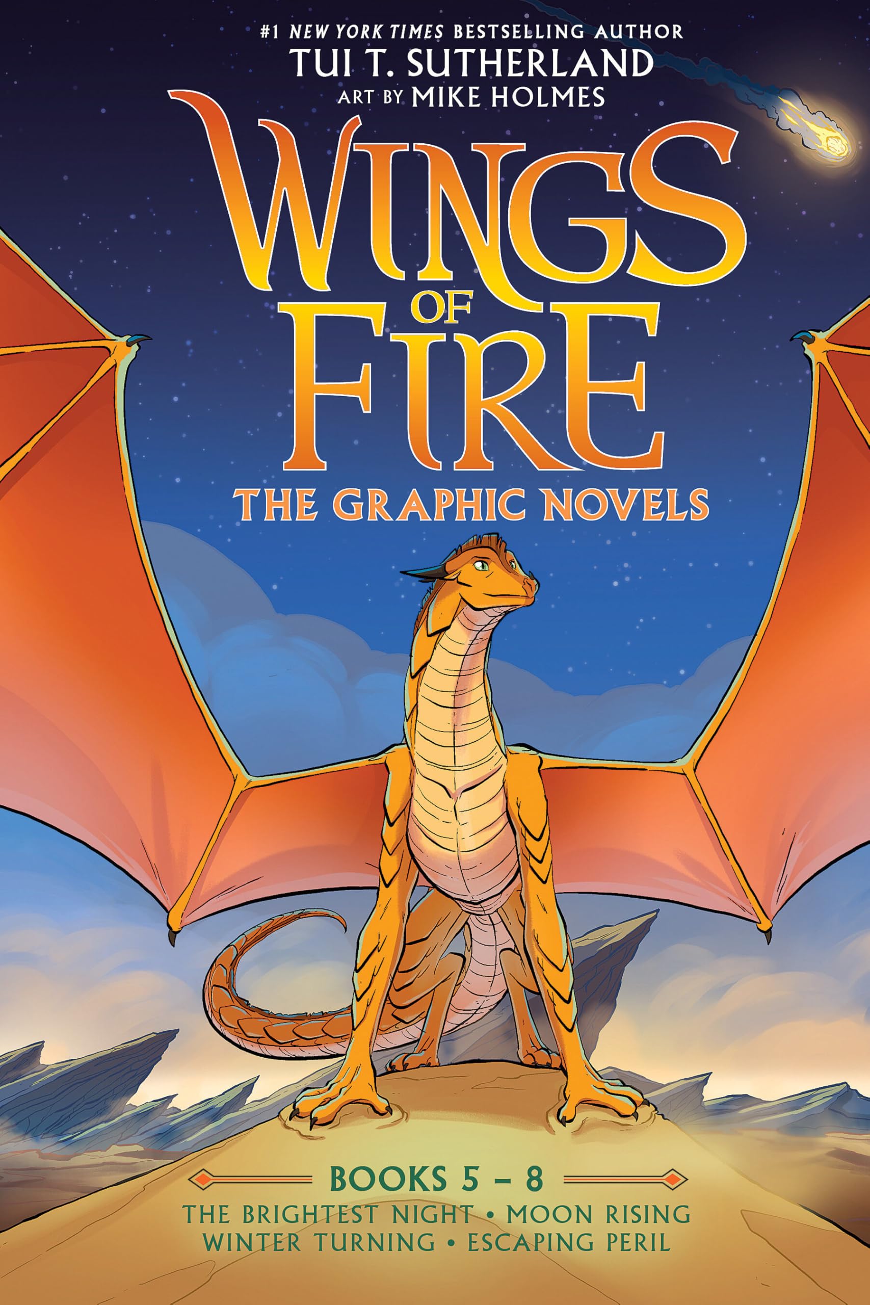 Wings of Fire #5-#8: A Graphic Novel Box Set (Wings of Fire Graphic Novels #5-#8)