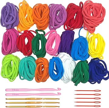 Kit Anelli Per Presine - 394 Pezzi In 12 Colori, Con Uncinetti E Aghi, Per Tessitura A Telaio - Foto 13