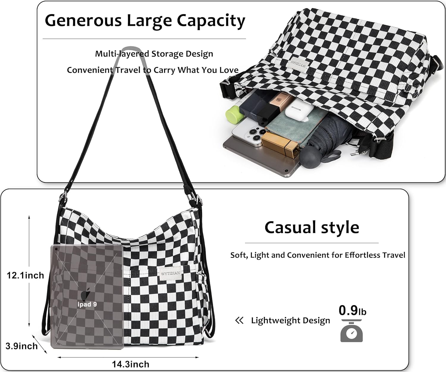 Corduroy Tote Backpack Crossbody Bag for Women, Convertible Shoulder Bags Designer Handbag for College, Work