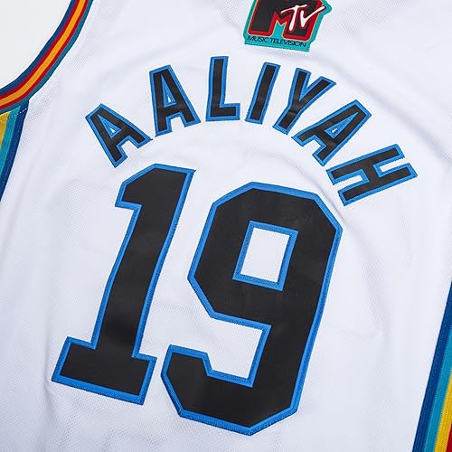 Miniatura 5 de Camiseta de baloncesto Aaliyah Jersey 19 Albañiles MTV Rock N Jock
