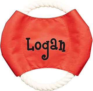 Personalization Universe Personalized Dog Rope Flyer Toy