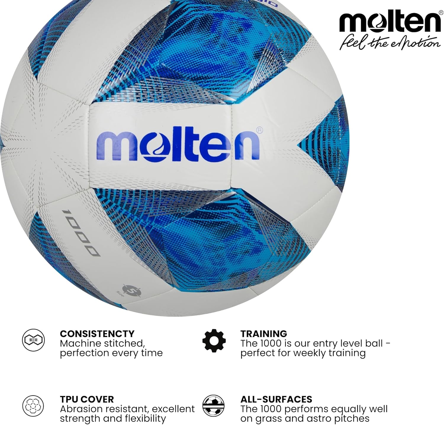 Molten F5A1000 Football