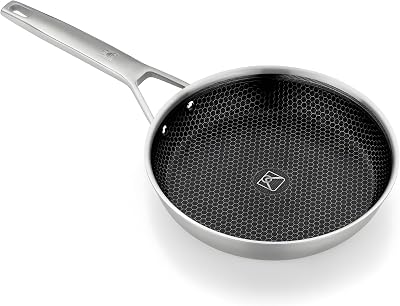 BRA Hybrid Cell — Sartén 24 cm acero con antiadherente
