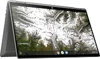 HP Chromebook, 14 polegadas FHD, 10ª geração Intel Core i3-10110U, 8GB RAM, 64GB SSD, B&O Audio, WiFi 6, retroiluminado, leitor de impressões digitais - Prata mineral