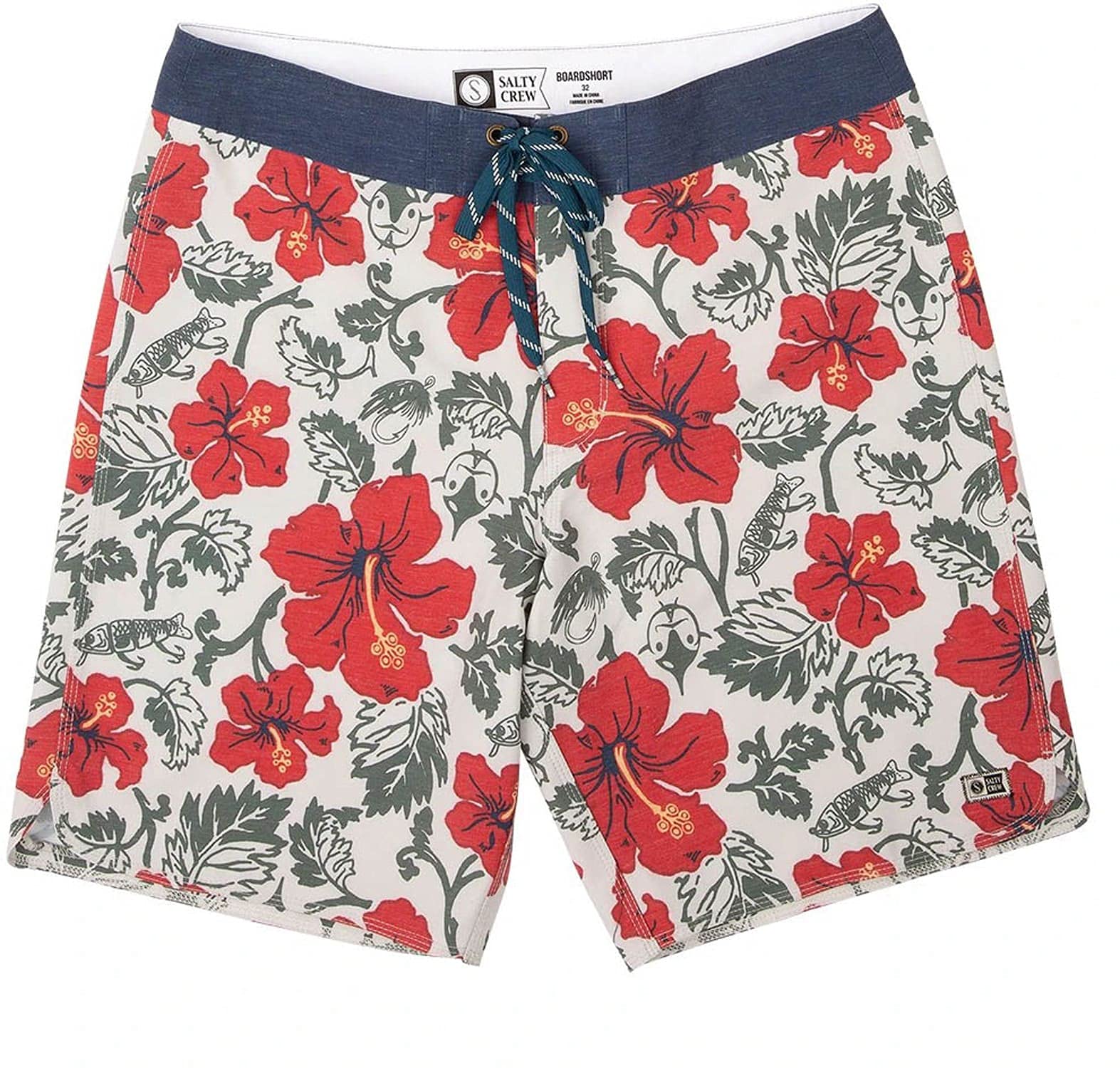 Salty Crew Hooked Floral 19in Boardshorts Mens