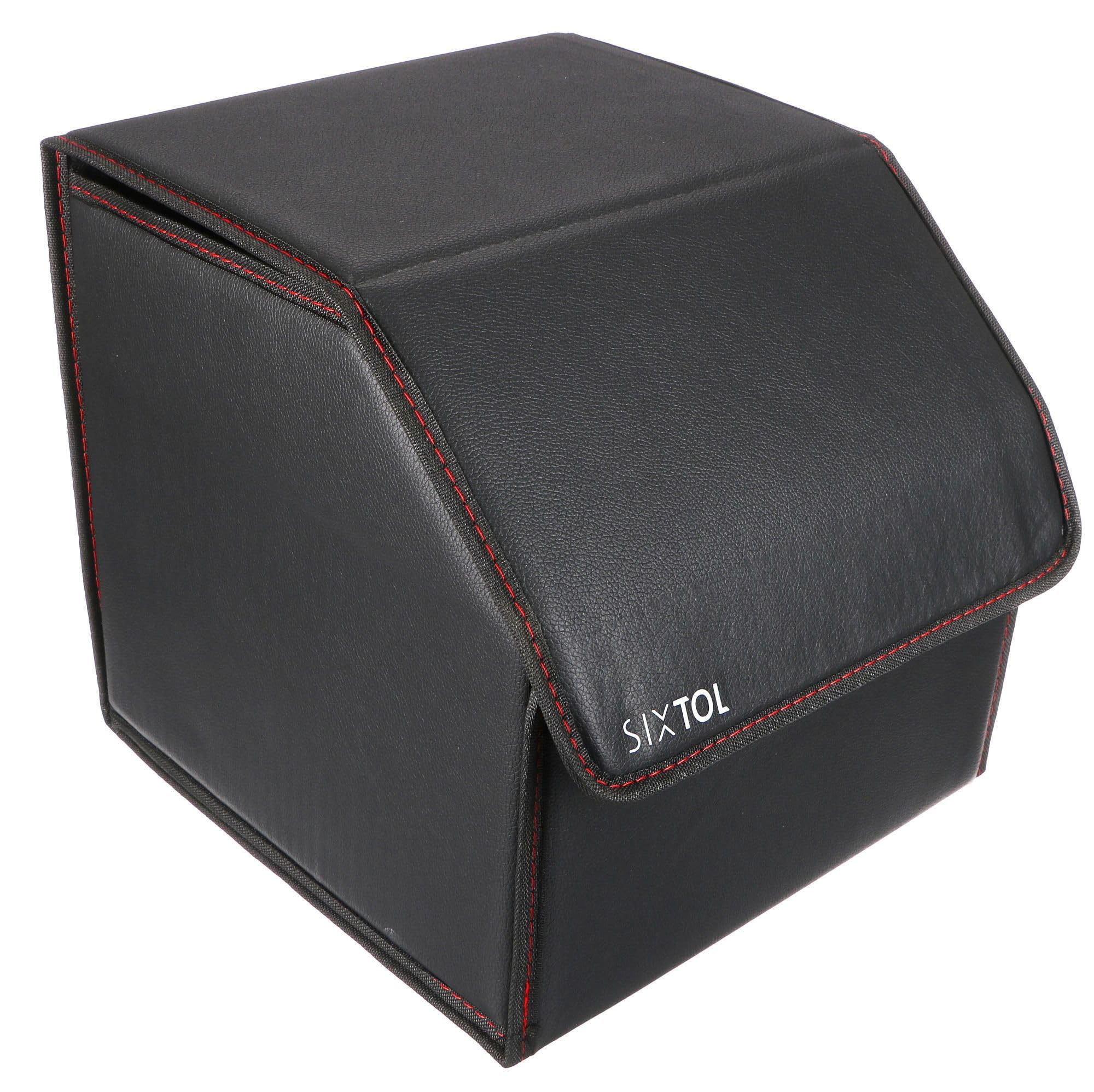 CAR COMPACT LEATHER S | Organizer do bagażnika samochodu | 1 przegroda, składany, z pokrywą