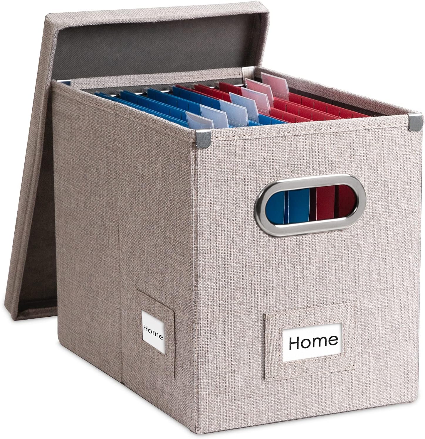 PRANDOM File Organizer Box Set of 1 Collapsible