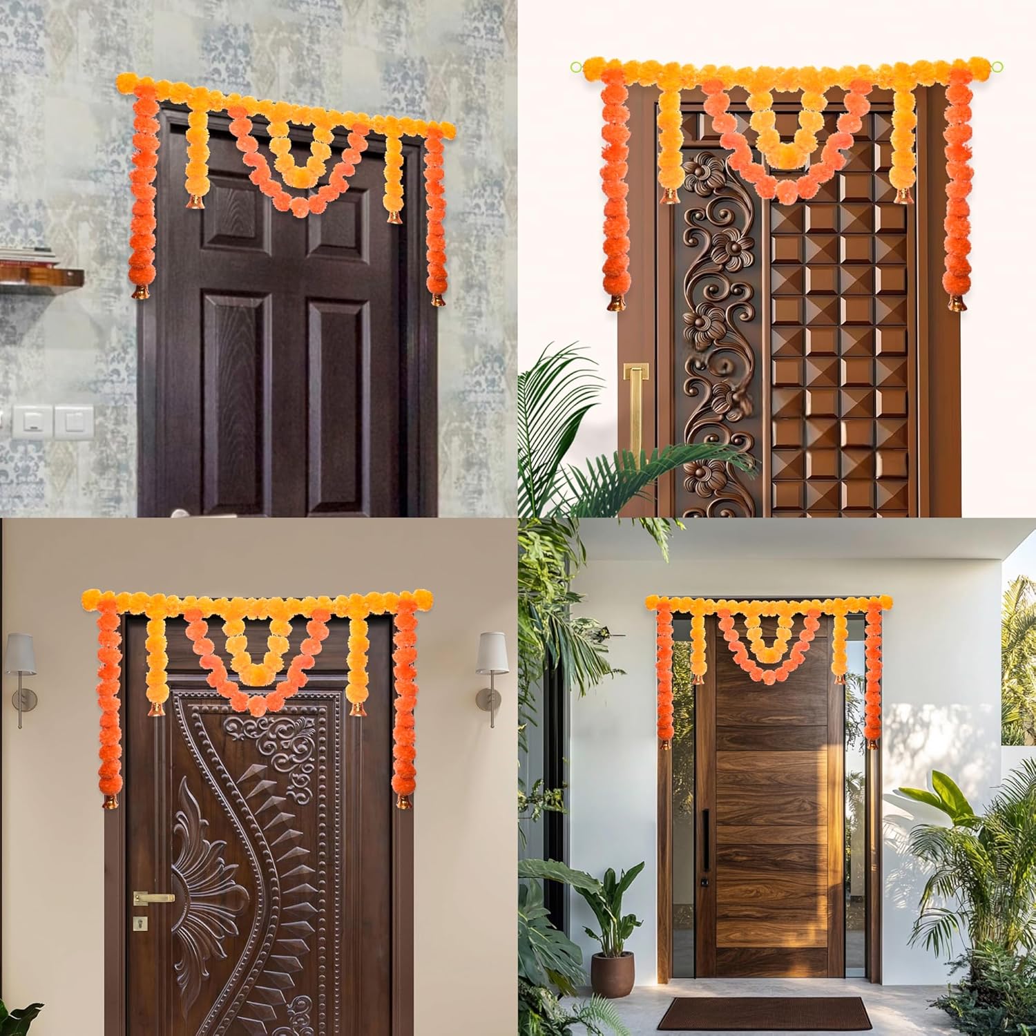 Hanging for Wall Door I Toran Decoration Traditional Decorative Home Temple Festival Wedding Function (3)