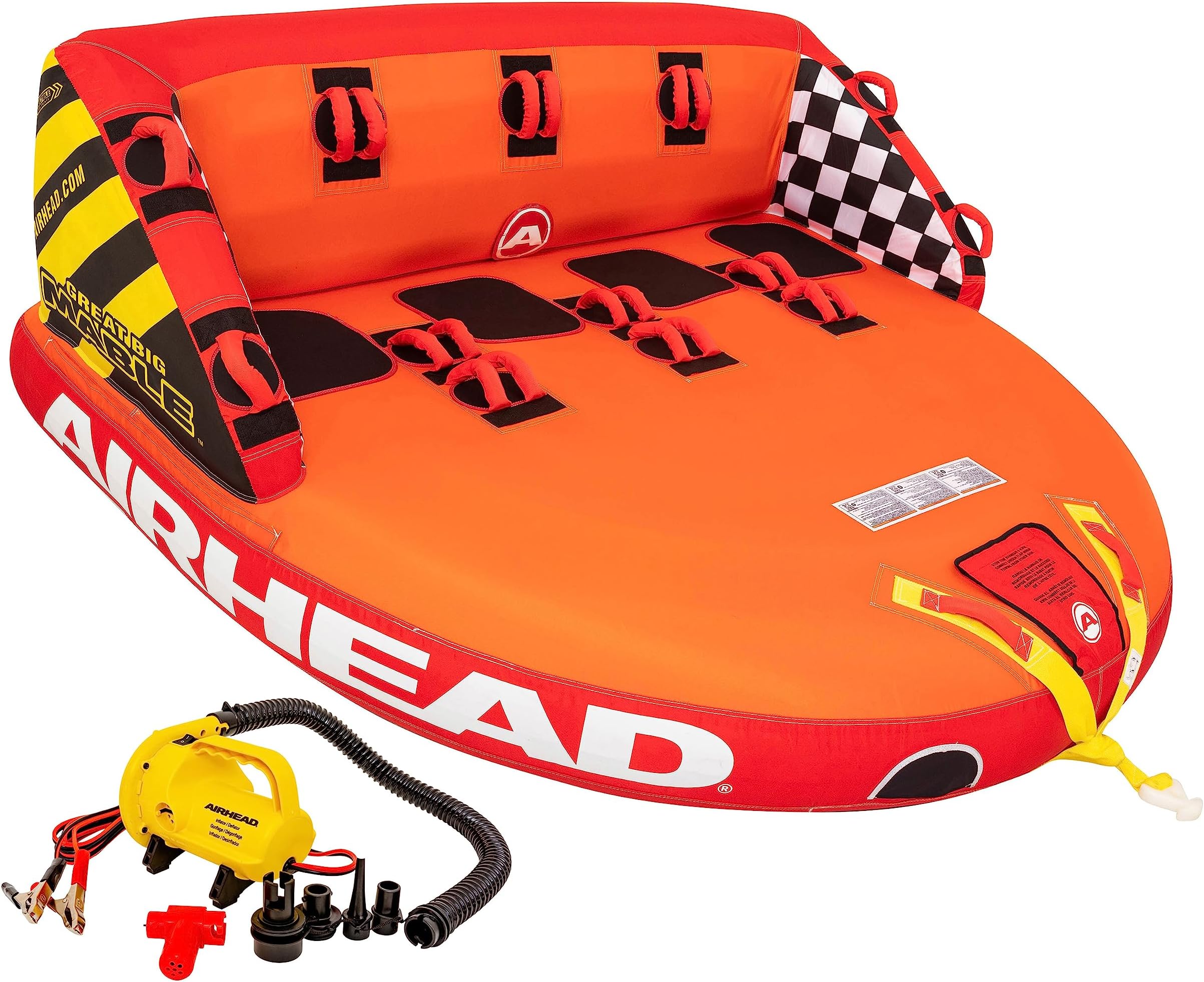 AIRHEADGreat Big Mabel 4 Person Rider + Rope Bundle