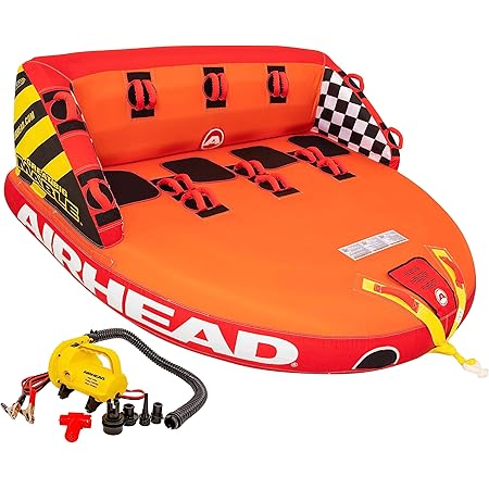 AIRHEADGreat Big Mabel 4 Person Rider + Rope Bundle