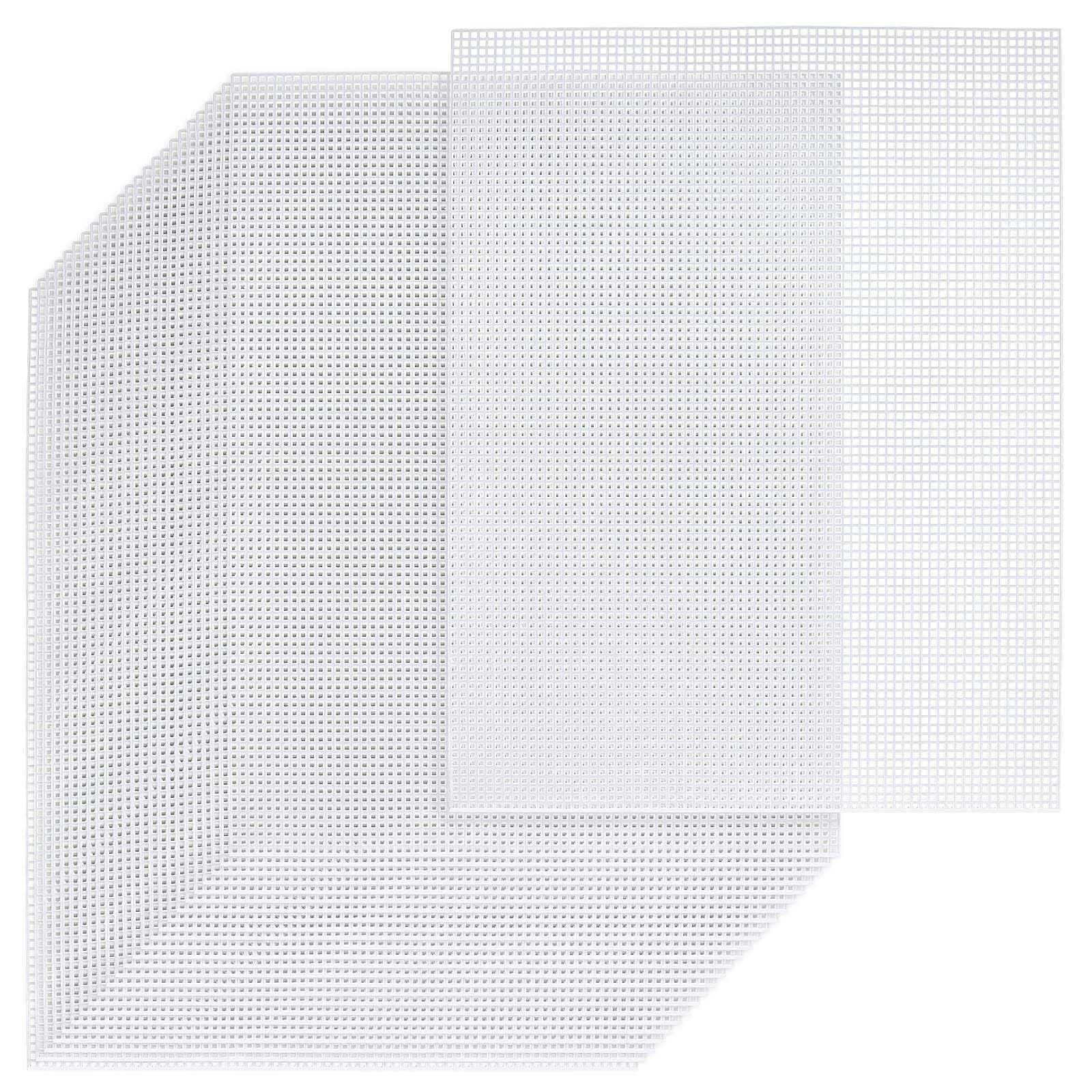 Nucelit Of Polystyrene Canvas Net Panes Permanent Crafting Substance for Needlecraft Sewing Undertakings Needlecraft Canvas Polystyrene Panes