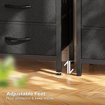Amazon.com: Huuger 5 Drawers Tall Dresser with Charging