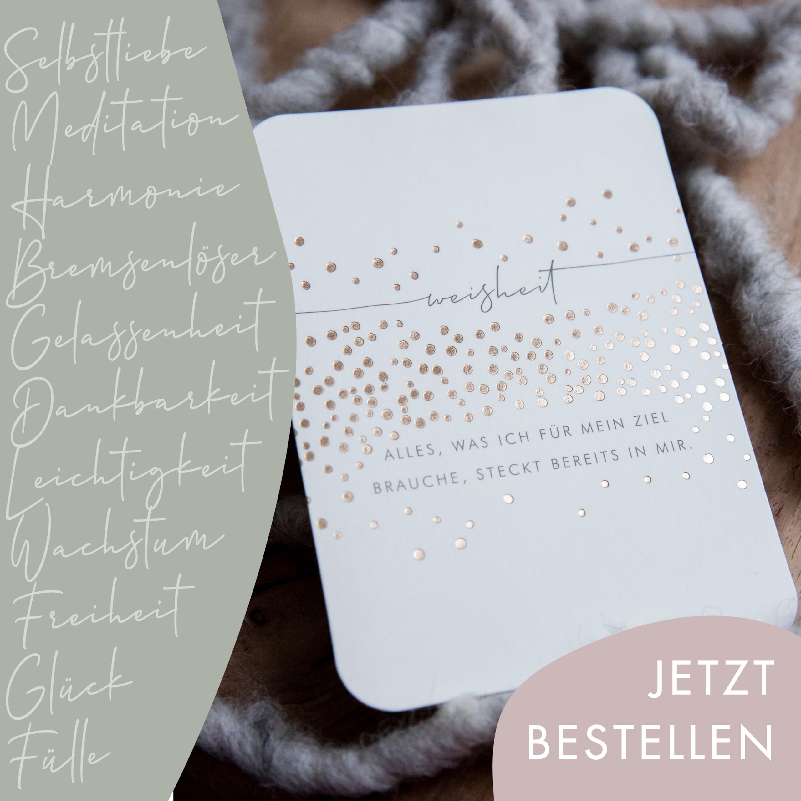 Momentos de confeti – Producto B – Pequeño daño al embalaje | Tarjetas de atención plena | Afirmaciones positivas para adultos y niños con folleto de acompañamiento y meditación a