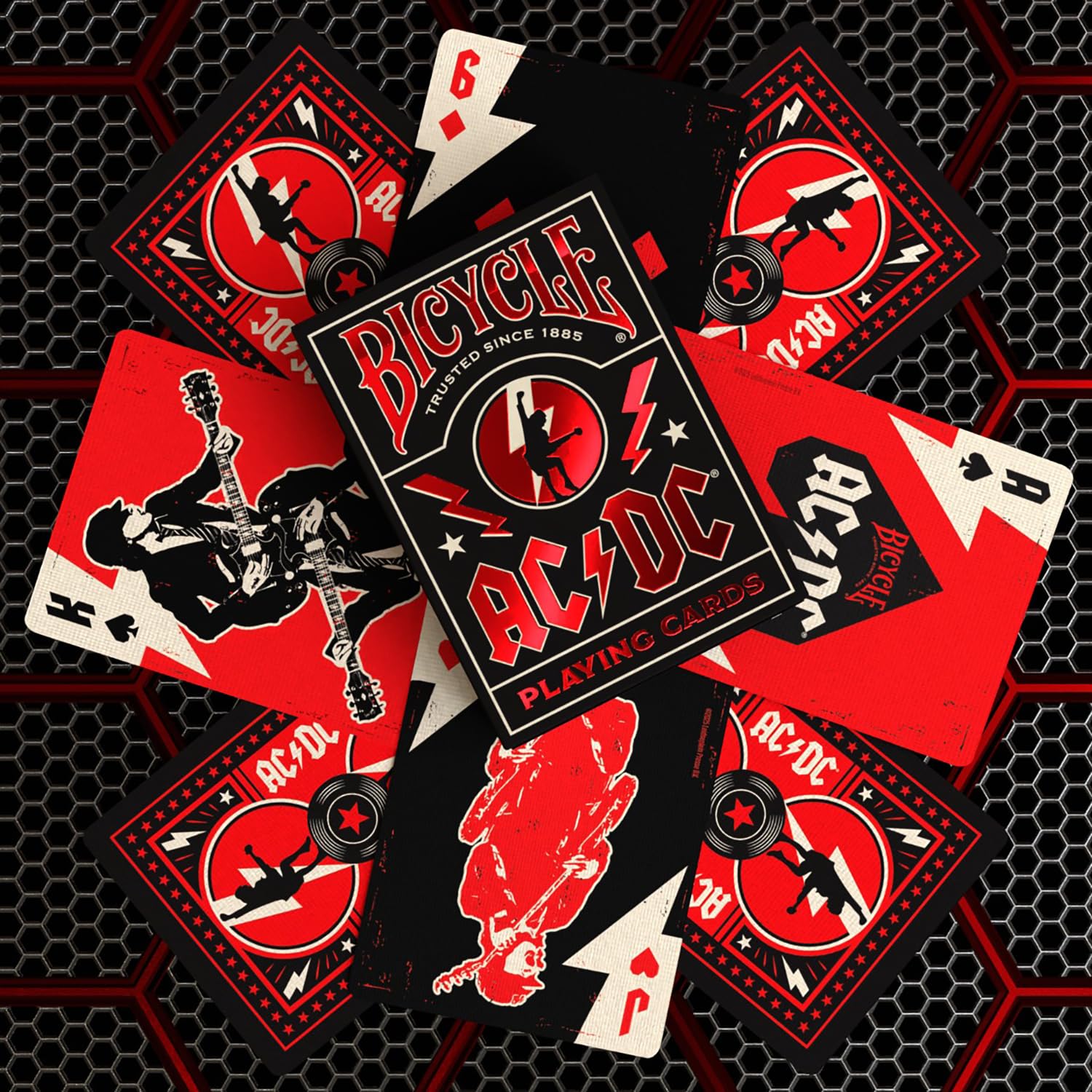 Bicycle ACDC (Designer Spielkarten, Poker, Skat...)