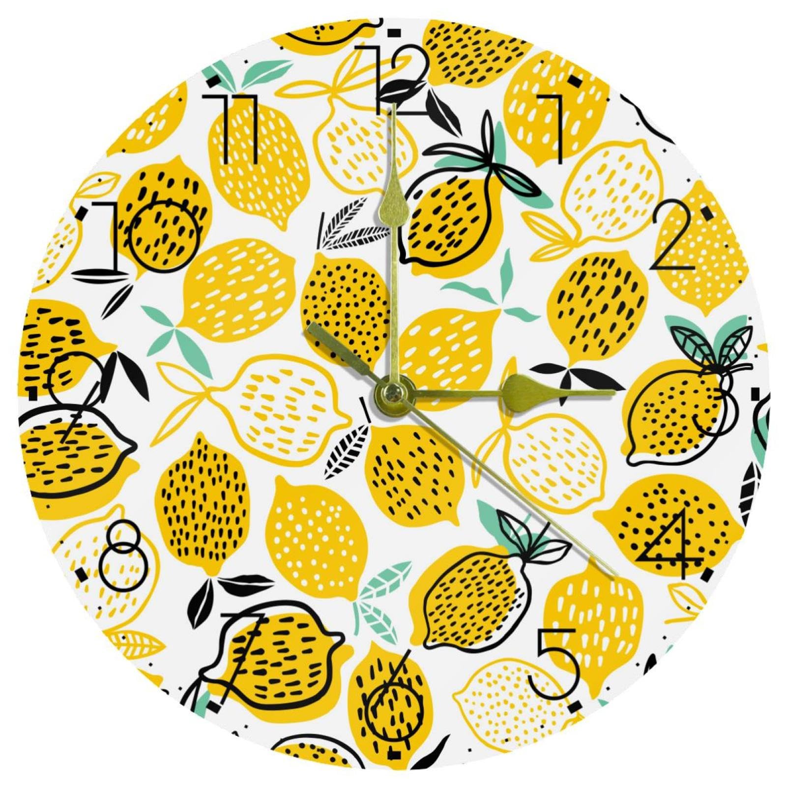 Horloge sans tic-tac acrylique pour retrouver le sommeil dans la chambre