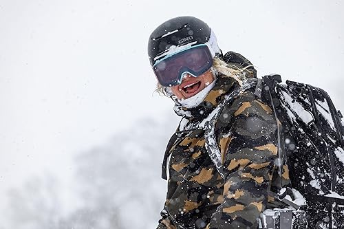 Miniatura 4 de Giro Axis Gafas de esquí  Gafas de snowboard para hombre  Cambio rápido con 2 lentes VIVID  Tecnología de ventilación antivaho  OTG