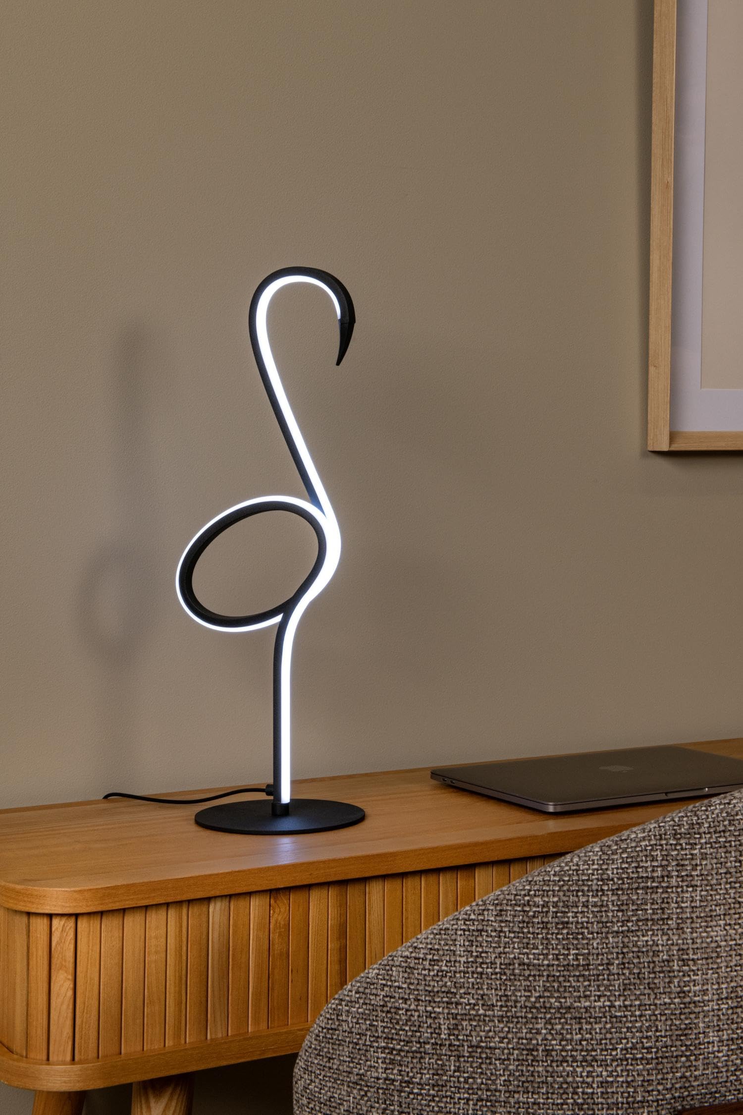 LUCIDE FLAMINGO - Lampe de table - LED Dim. - Rvb - Multicolor