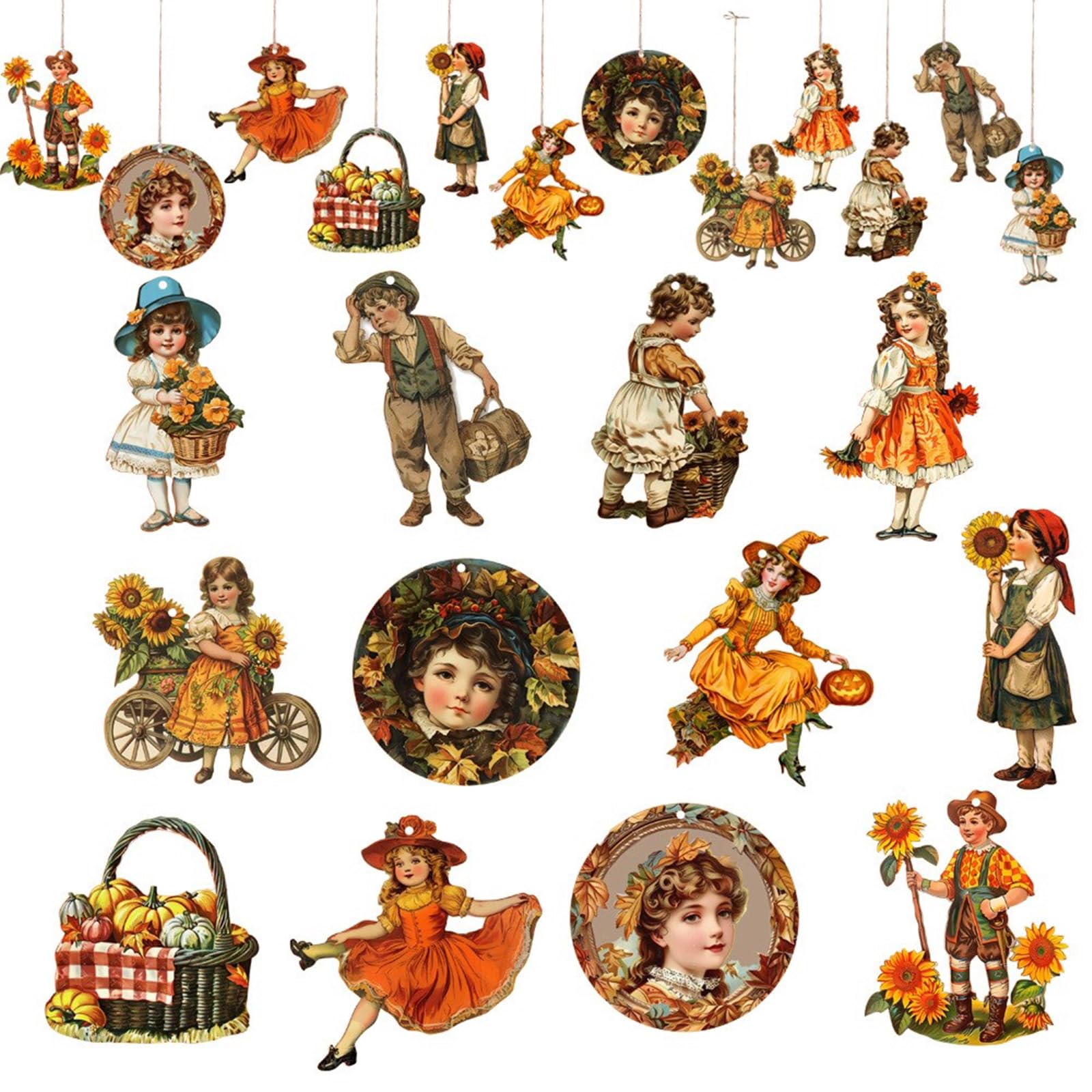 Kalttoy Mz795 Fall Wood Wall Hangings Pendants Eye Catching Wood Hangings Ornament Home Decors For Thanksgiving Celebration Fall Wall Pendants