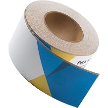 S SATC 150 Grit PSA Longboard Sandpaper 20 Yard Long Continuous Roll, 2-3/4" Wide Self Adhesive Stickyback Sanding Sheets for Automotive, Hand Sanding Blocks,Woodworking, Metal, Plastic