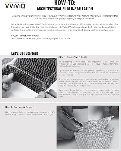 Miniatura 4 de VViViD papel envoltorio de contacto de vinilo de granito de cuarzo blanco de 15.9 pulgadas x 60 pulgadas, Blanco