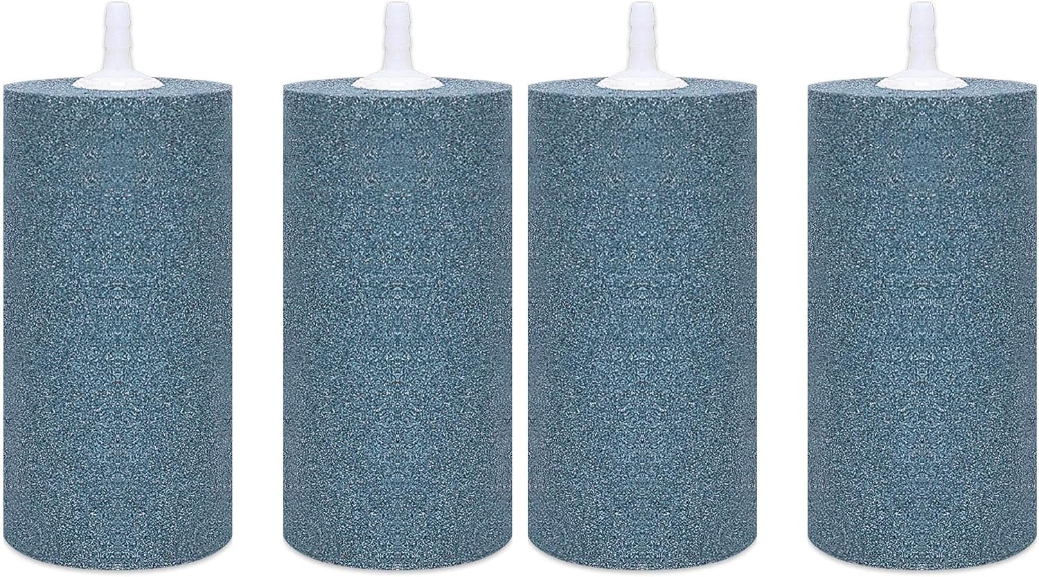 VIVOSUN 2PCS 4 x 2 in Large Air Stone for Aquarium, Air Pump (Pack of 2)
