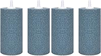 Vista 7 de VIVOSUN Air Stone - 2 piedras de aire grandes de 4 x 2 pulgadas para acuario, tanque de peces y bomba de aire hidropónica