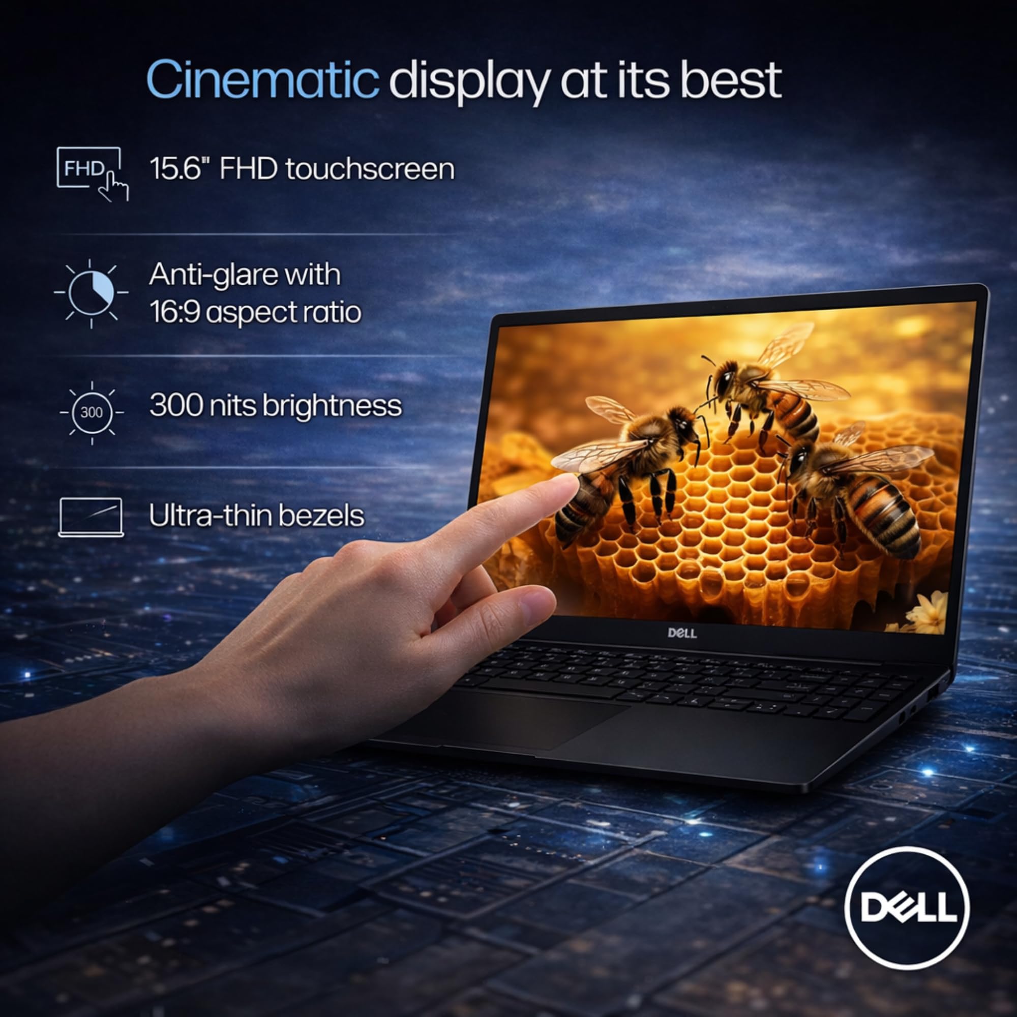 Amazon.co.jp: Dell Inspiron 15.6インチ 2K タッチスクリーンビジネス