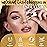 QUEWEL 2 Pairs Magnetic Eyelashes, Reusable No Glue Needed Magnetic Eyelashes Kit with Applicator Lash Clusters Kit without Eyeliner Easy to Wear and Remove (G-YC-C+F01)
