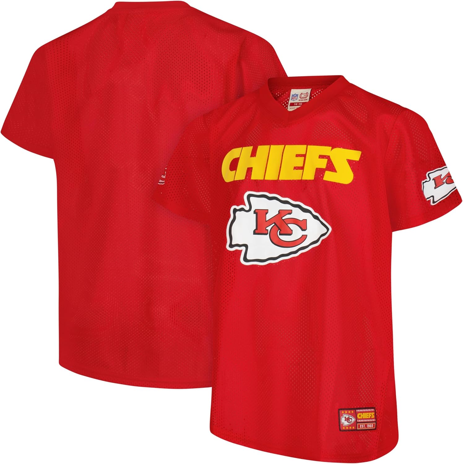 Ultra Game Youth NFL Official Super Soft Supreme Jersey Shirt