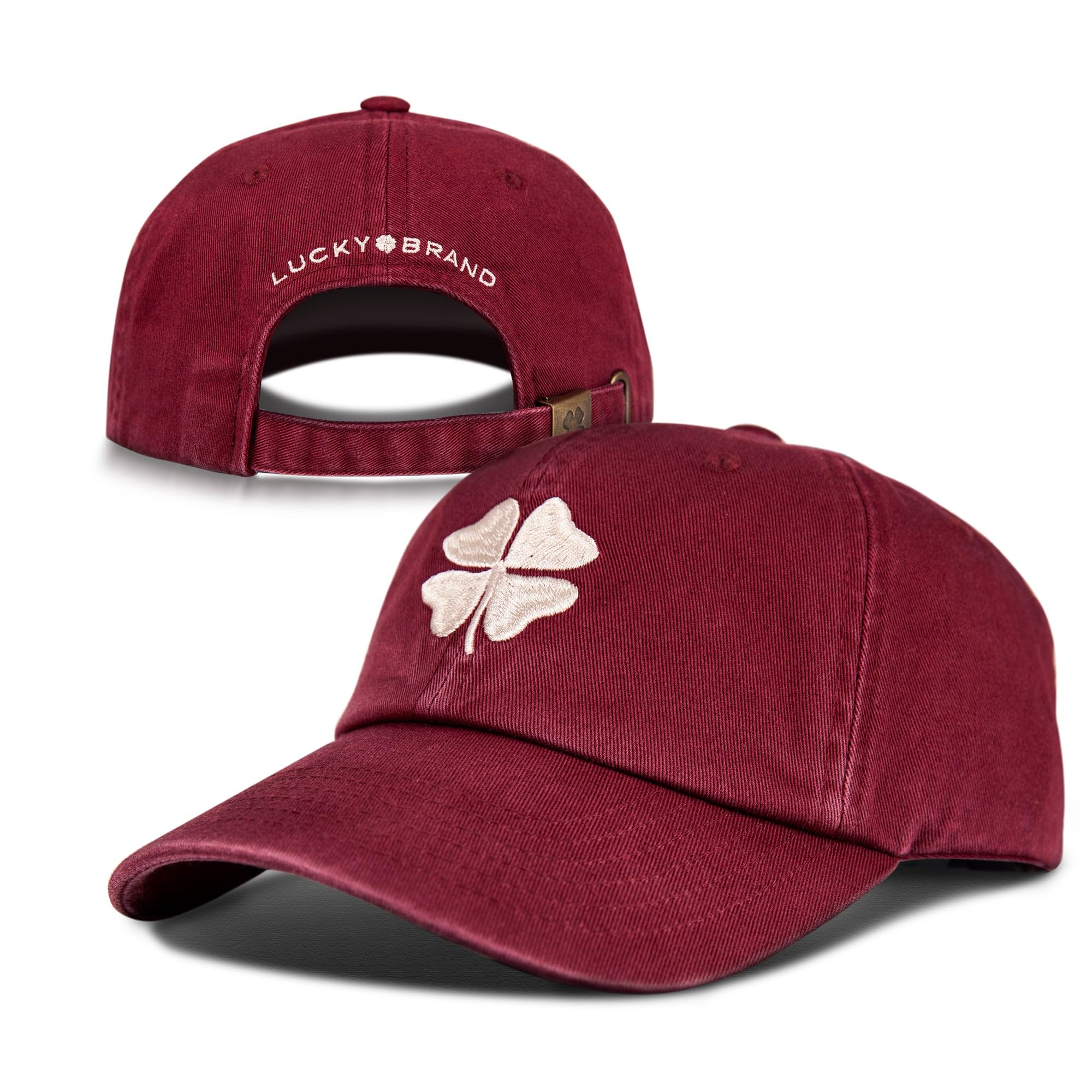 Lucky Brand - Cappello da Baseball Lucky Clover, Cappellino da Baseball Donna