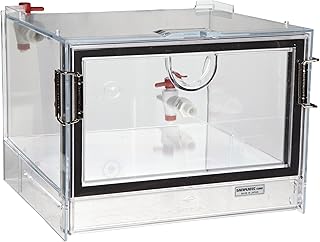 SP Bel-Art Dry-Keeper Small, Stacking Polystyrene Gas-Purge Desiccator Cabinet; 0.1 cu. ft. (H42053-0002)