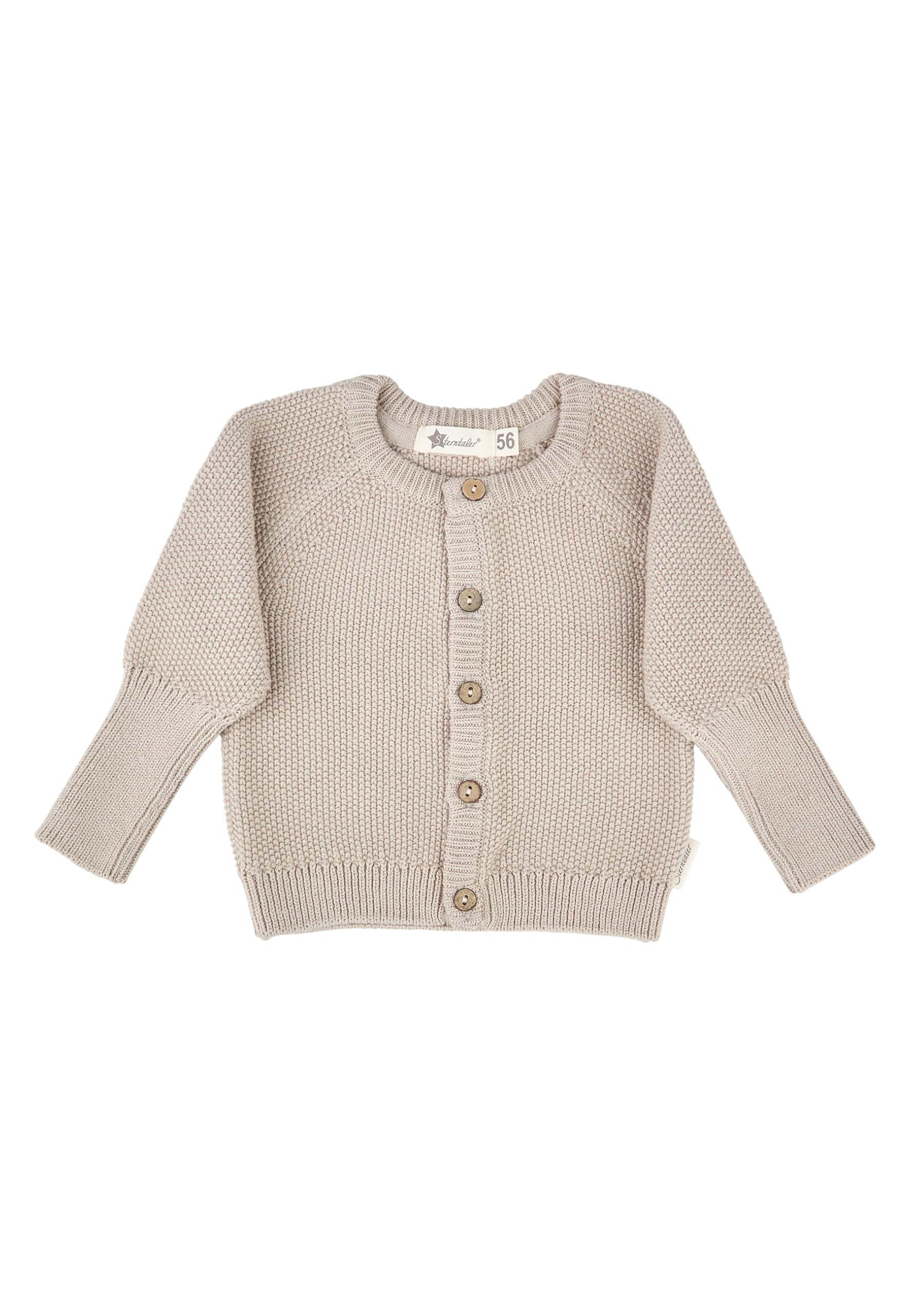Sterntaler Strickjacke Struktur - Baby Jacke aus Baumwollgarn - Baby und Kinder Jacke mit Wickelverschluss zum Binden - Unisex Bekleidung