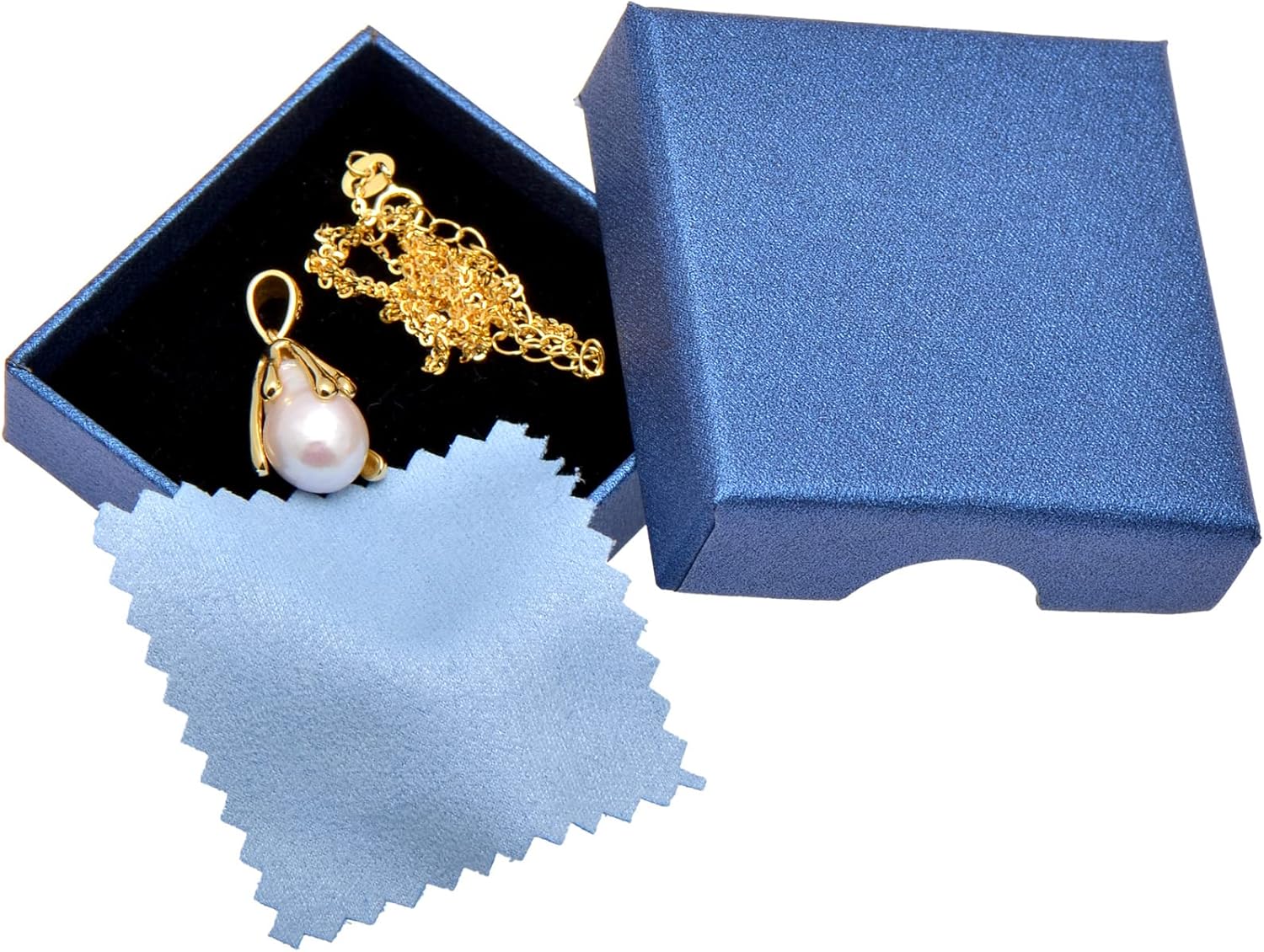 925 Sterling Silver Dripping on Cultured Freshwater Baroque Pearl Pendant Necklace, Yelow Gold Plated - Image 6