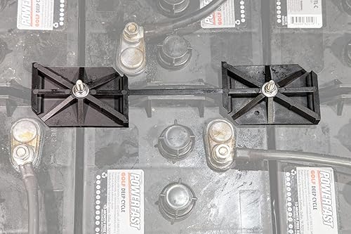 Miniatura 5 de Soporte de retención de batería para carritos de golf EZGO con baterías de 8V | Reemplaza OEM # 70045-G01