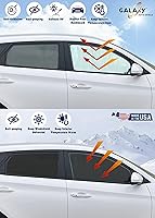 Vista 5 de Ventanas laterales de asiento delantero de ajuste personalizado (2 unidades) para Honda Odyssey Minivan, 2005 2006 2007 2008 2009 2010, accesorios