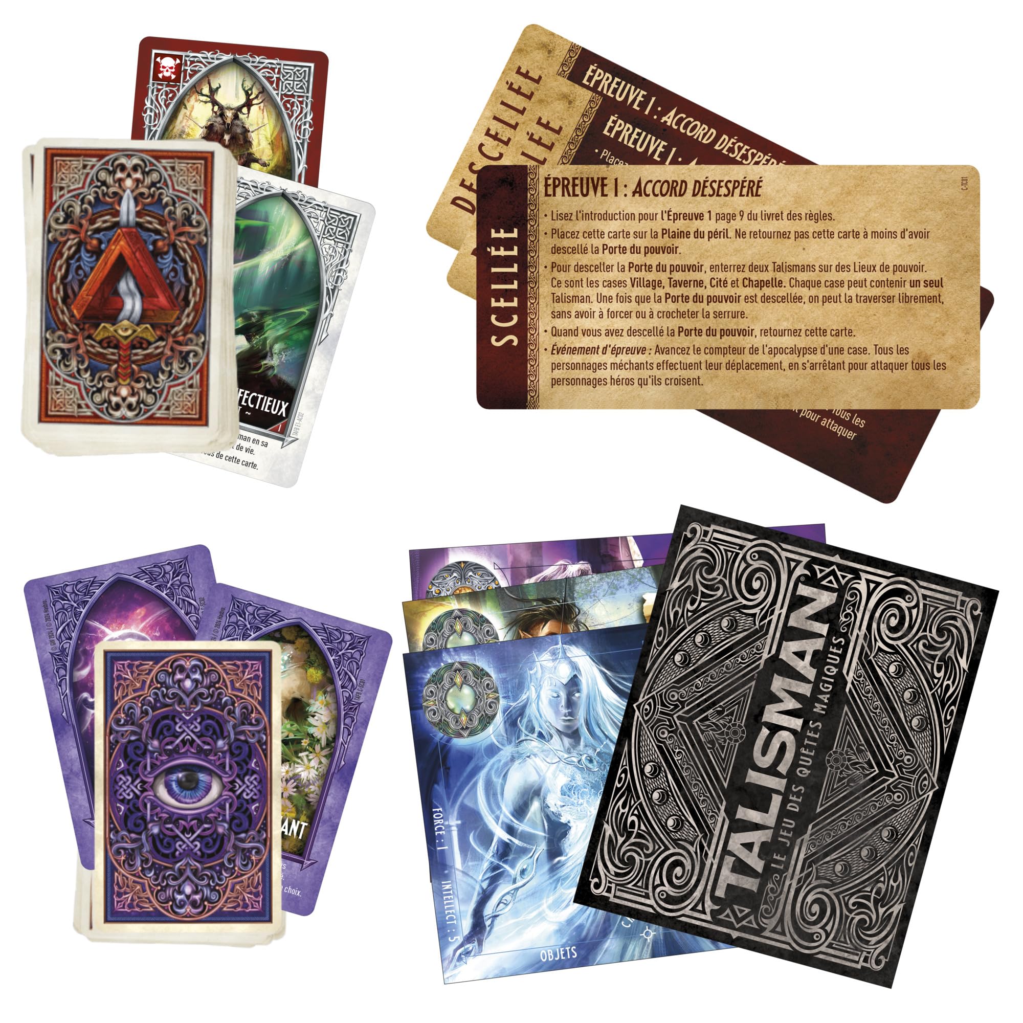 Juego de Mesa Talismán Alliancs: La Llamada del Destino, Juego de Mesa, extensión Talisman, Requiere Talisman 5ª edición para Jugar - Versión en español