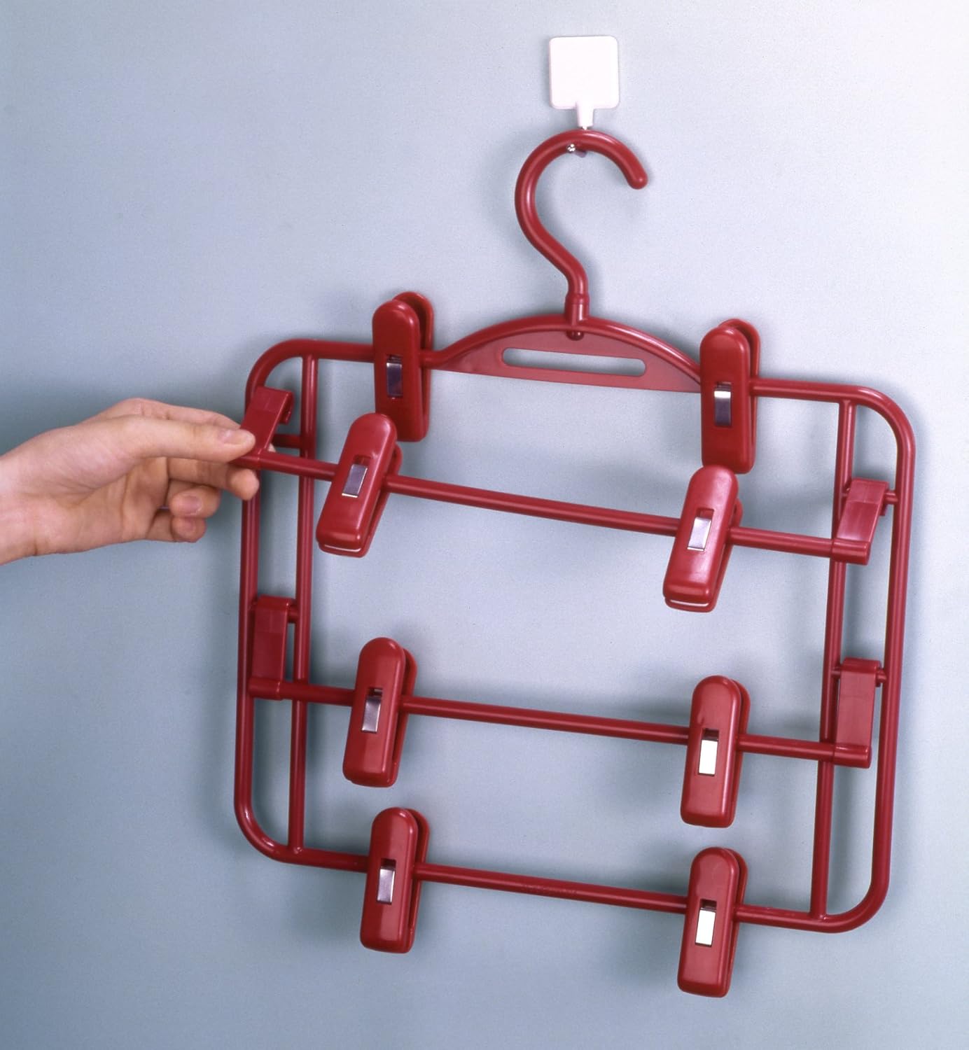 NK 317 Skirt Hanger, Made in Japan, 4 Tiers, Black