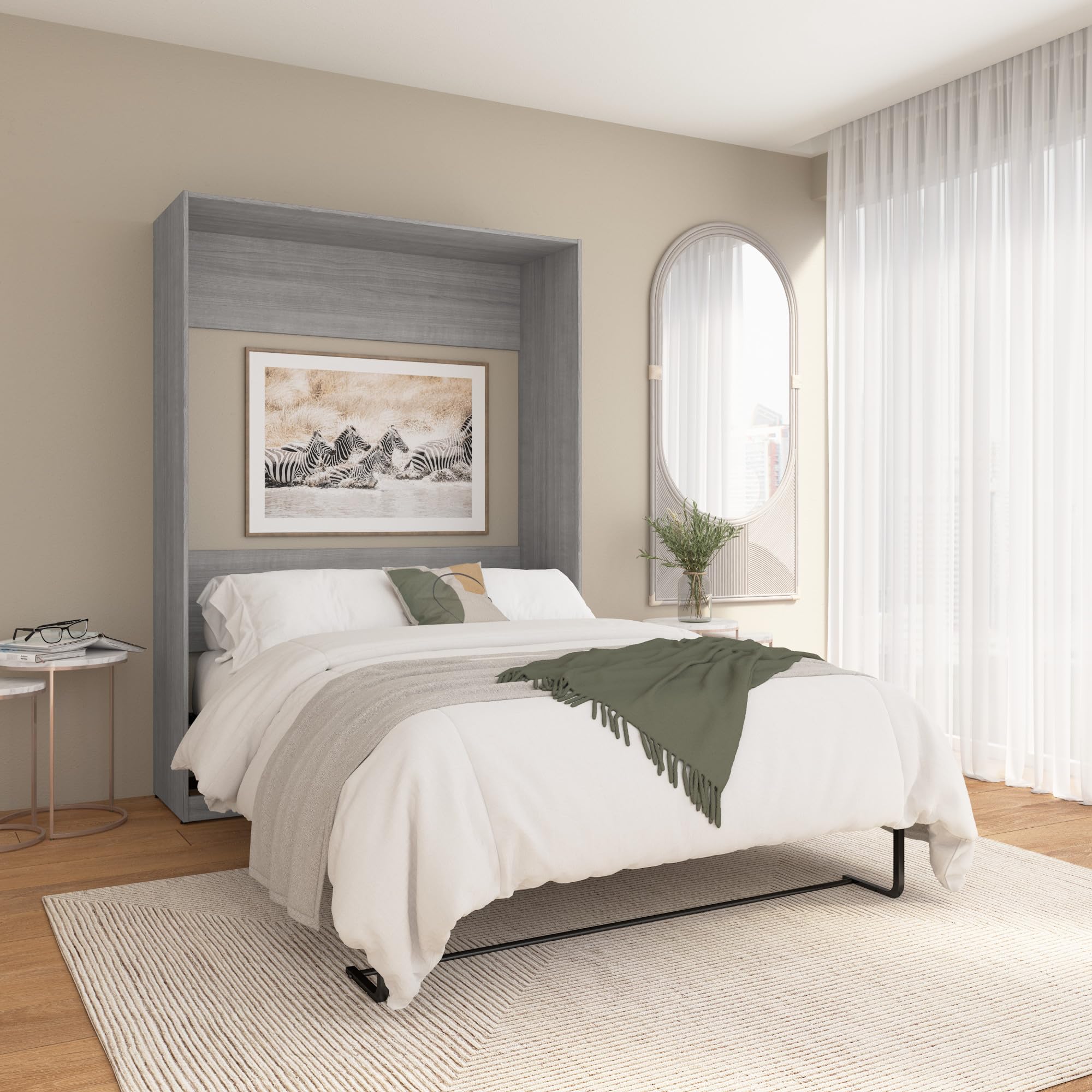 Bestar Claremont 59W Full Murphy Bed