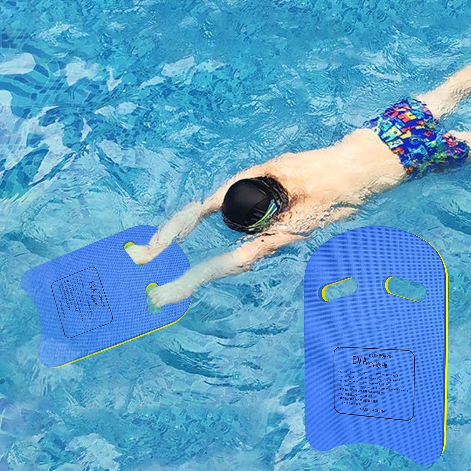 Tavola Da Nuoto In Schiuma EVA - 29x45 Cm Per Allenamento Piscina E Spiaggia - Foto 12