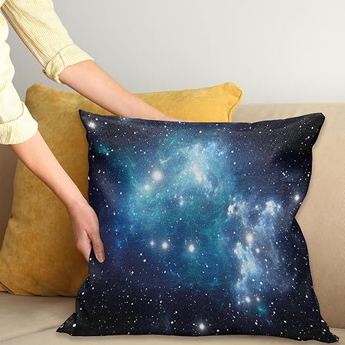 Miniatura 2 de Ambesonne Funda de cojín espacial, vibrante supernova celestial, escenario energético de Andrómeda, imagen del espacio exterior, funda de almohada